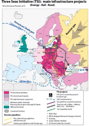 «Троеморье» как американская альтернатива связям Европы с Россией и Китаем: вытеснить российский газ из Европы, сдержать развитие проекта «17+1»