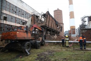 В Вологде рухнула труба котельной. Без тепла остались пять больниц и 40 тыс. местных жителей