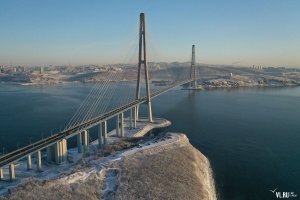 Оторвалась оболочка ванты Русского моста во Владивостоке (ФОТО)