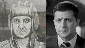 У штаба Сухопутных войск Украины открыли памятник с "ликом" Зеленского