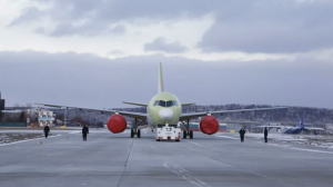 Самолёт МС-21 с российскими двигателями ПД-14 совершил первый полёт