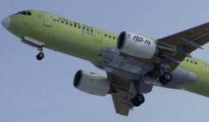 Самолет МС-21-310 с российскими двигателями ПД-14 совершил первый полет