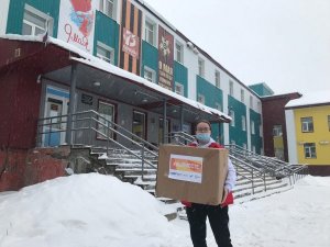 Участники акции #МыВместе в Коми передали 4 тысячи СИЗов медикам ЦРБ Княжпогостского района
