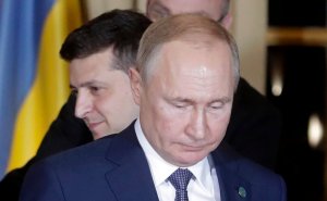 На Украине новогоднее поздравление Путина стало популярным в Google