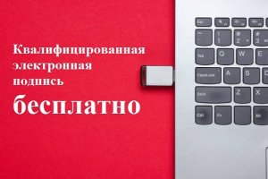 Квалифицированная электронная подпись бесплатно с 1 июля 2021