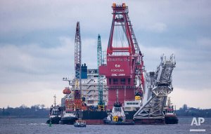 Укладка "Северного потока - 2" началась в водах Дании    (Работы идут в соответствии с полученными согласованиями, сообщили в Nord Stream 2)