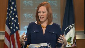 Псаки придумала новый американский самолет и вызвала скандал