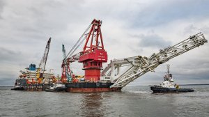 «Успешно провело морские испытания»: судно «Фортуна» начало укладку «Северного потока — 2» в водах Дании