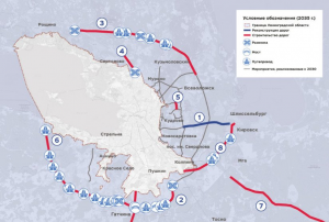 Вокруг Петербурга может появиться вторая Кольцевая автодорога