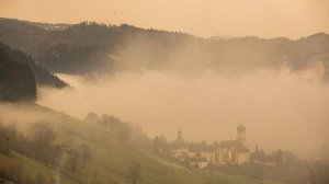 Облако пыли из Сахары начало движение в сторону Санкт-Петербурга