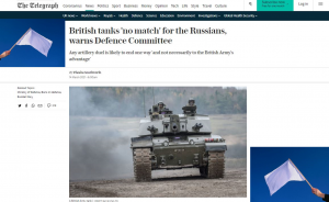 Британцы жалуются, что их танки давно «заржавели»