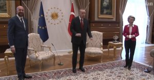 МИД Турции заявил о соблюдении протокола при встрече руководства ЕС с Эрдоганом