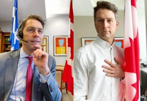 {Канада. А как у них?]Депутат полностью разделся перед камерой, шокировав коллег, собравшихся на онлайн-заседании