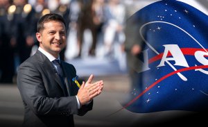 «Ждем новый вышиватный спутник!»: Зеленского высмеяли за слова об успехе Украины в космосе