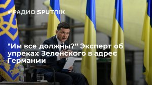"Им все должны?" Эксперт об упреках Зеленского в адрес Германии  (Глава МИД Германии ответил Зеленскому на просьбу о поставках оружия)