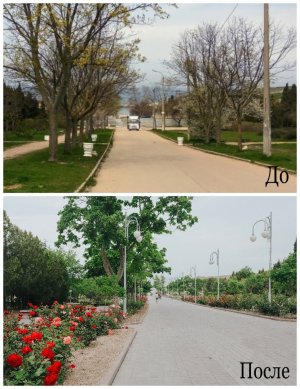 Крым. До и после в период с 2014 по 2021 год