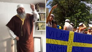 Имам Басем Махмуд: "....на шведском флаге изображён крест, христианский символ"  (В Швеции призвали отказаться от национального флага)