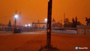 В Якутии из-за лесных пожаров пропало солнце