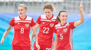 Сборная России выиграла женскую Евролигу по пляжному футболу