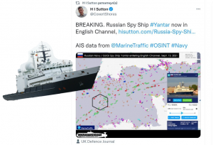 «Шпион, выйди вон»: британцев страшит российский корабль