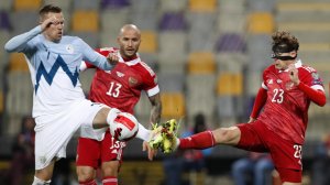 Сборная России обыграла Словению в отборочном турнире чемпионата мира — 2022