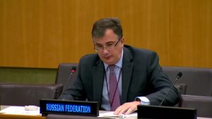 Выступление заместителя Постоянного представителя Г.В.Кузьмина в Шестом комитете 76-й сессии Генеральной Ассамблеи ООН по пункту повестки дня «Преступления против человечности»