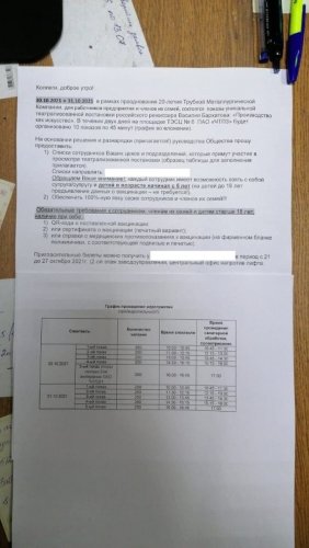 Рабочие ЧТПЗ недовольны театром от руководства