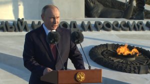 Путин: «Крым и Севастополь навсегда с Россией»