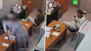 Паста с форелью и натуральные соки: в Грузии показали, как «голодает» Саакашвили (Мужчина умер во время митинга в поддержку Саакашвили в Грузии)