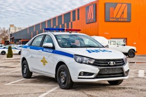 Более 1700 автомобилей LADA Vesta отправились на службу в ДПС различных российских регионов