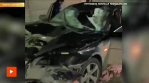 В Тюмени пьяный майор юстиции из СК сбил на BMW двоих коммунальщиков, которые чистили дорогу