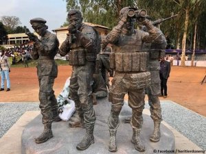 Памятник российским военным открыли в столице ЦАР