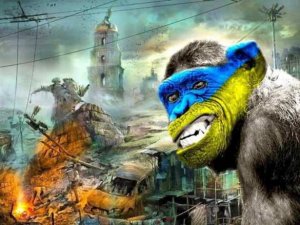 На Украине запустили «обезьяний флешмоб»