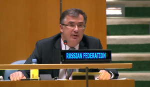 Настало время рассмотреть череду документов Третьего комитета, включающих откровенную ложь, бездоказательные обвинения и сомнительные призывы Украины - зам.представителя России в ООН Г.В.Кузьмин