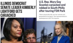 У американских политиков, призывающих сократить полицию, бандиты отняли авто