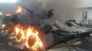 Пока Киев организовывает «антироссийское сопротивление», в Одессе партизаны сожгли технику ВСУ