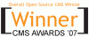 Drupal побеждает в Overall 2007 Open Source CMS Award