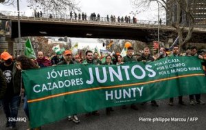 В Мадриде прошла многотысячная акция протеста против роста цен на топливо