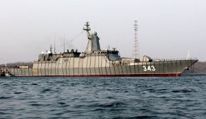 Новейший корвет «Резкий» вышел в Японское море на ходовые испытания