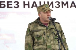 Заместитель начальника Управления Росгвардии по Республике Татарстан поприветствовал участников Всероссийского автопробега «Zа мир без нацизма»