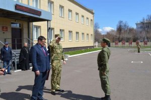 В казанском батальоне Росгвардии отметили 76-ю годовщину образования воинских частей по охране важных государственных объектов