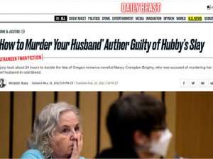 В США автора книги «Как убить мужа» обвинили в убийстве мужа