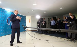 В завершение рабочего визита в Иран Владимир Путин ответил на ряд вопросов представителей СМИ