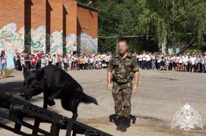 В Ивановской области росгвардейцы приняли участие в открытии смены «Страна Героев»