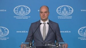 Брифинг заместителя директора ДИП МИД России И.И.Нечаева, Москва, 18 августа 2022 года