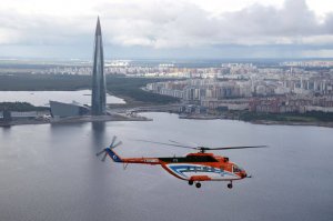 Офшорный вертолет Ростеха совершил первый междугородный перелет