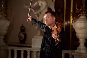 Бывший скрипач «Аквариума» Андрей Решетин отправится добровольцем на спецоперацию   (Основателю фестиваля «Early Music» 59 лет)