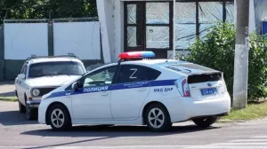 Диверсанты напали на РОВД в Херсоне