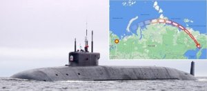 Подводный крейсер "Генералиссимус Суворов" успешно выполнил стрельбу ракетой "Булава"