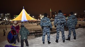 В Татарстане Росгвардия принимает участие в обеспечении безопасности населения в период новогодних праздников